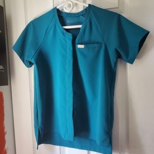 Figs Pacific Blue set XXS top XSP bottom